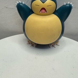 Snorlax Figure - Blue and Yellow